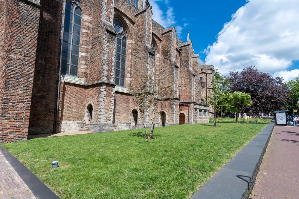 Nieuwe Kerk Delft tuin